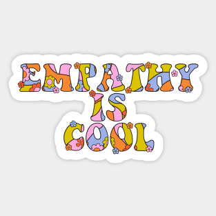 Empathy Is Cool - The Peach Fuzz Sticker